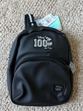 Disney x Vans 100th anniversary Minnie Mouse mini-backpack NWT